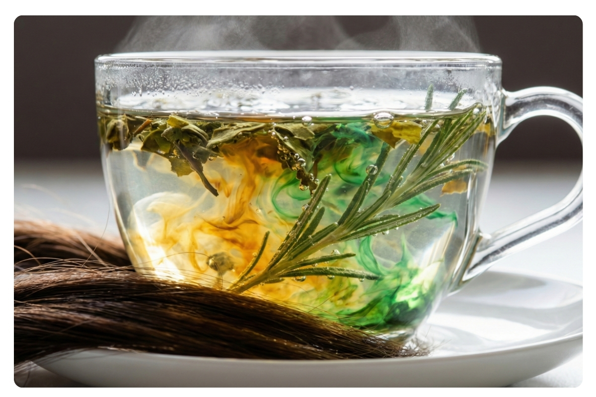 Why Do Herbal Teas Help Treat Hair Loss?